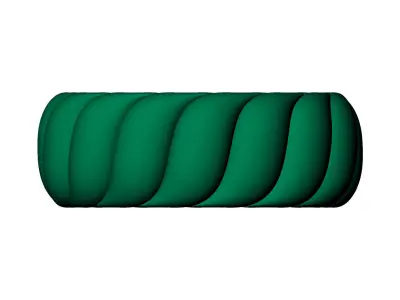 Lustrous harmony ring 3D print model