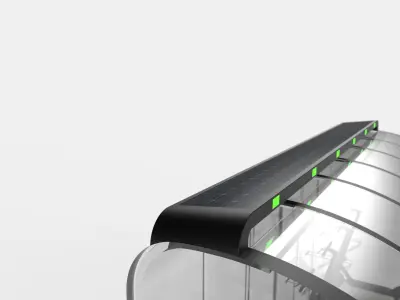 Park bikes  3D model