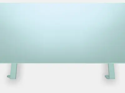 MITTZON Foldable table with castors 1 Low-poly 3D model