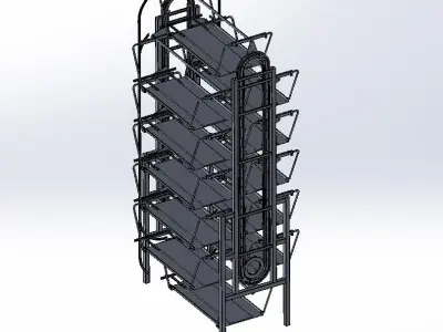 Rotary Parking 3D model