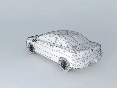 Daewoo Sport aka Daewoo Aero Free 3D model