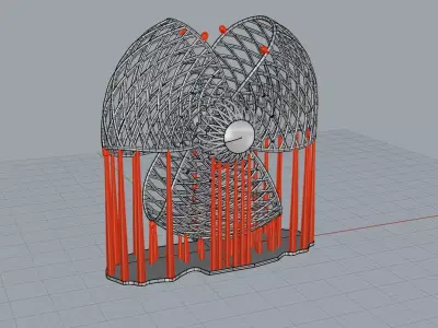 Ultra Vision Ring Gold Jewelry 3D print model purchase