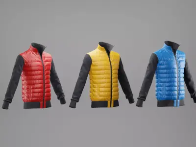 Winter jacket pack