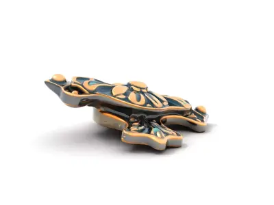 Antique Bronze Ornament model pack Low-poly 3D model
