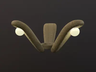 Candelier Petals 3D model