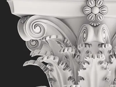 Column ompozite order 3D model