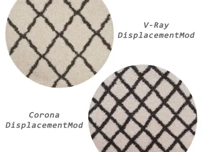 Rugs No 722 Low-poly 3D model