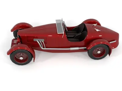 retro car am1934 3D model