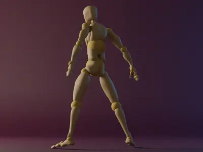 Ronaldo Siu Emote Mocap Motion Capture Animation Free low-poly 3D model