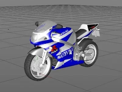 Suzuki gsx-r 3D model