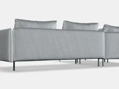 SODERHAMN Corner sofa 4-seat 2 3D model