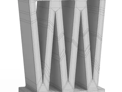 Mutina Celosia brick 3D model