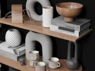 decorative set 07 3D model