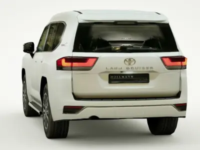 Toyota Land Cruiser 300 2022 Low-poly 3D model