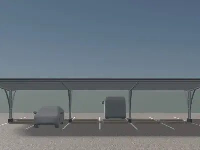 Carport 24u02 3D model