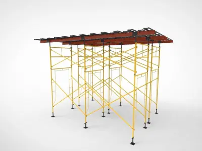 Scaffolding 3D model