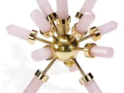 Blush Vivien Crystal Sculpture 3D model