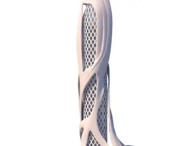 0051 - Organic Skyscraper OS-001 3D model