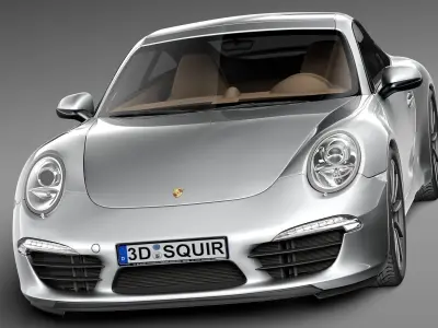 Porsche 911 Carrera 2013 3D model