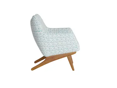 Edmund Barrel Chair 3D model