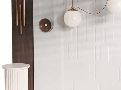 Decorative Wall panel  53 3D model
