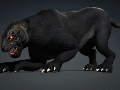 Leopard Hybrid-B3 3D model