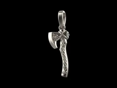 Axe pendant model 278 3D print model