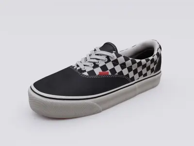 Vans Skater boot Low-poly 3D model