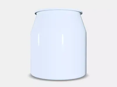 IKEA 365 Jar Low-poly 3D model