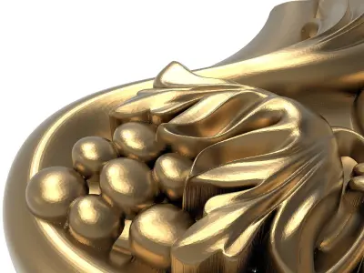  decorative pattern ready for 3D printing 3D model 14