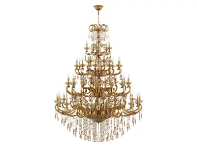 727592 Zar Osgona Chandelier 3D model