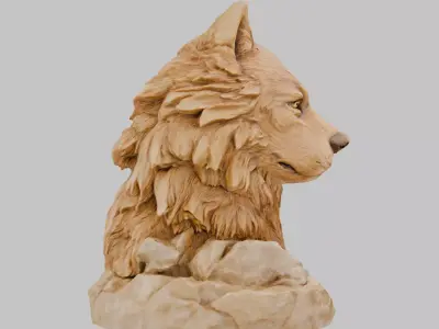 King of the Dead Low-poly 3D model