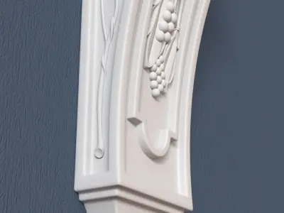 Decorative Corbel 3D model 10