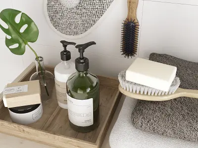 Bathroom Decor 3D model