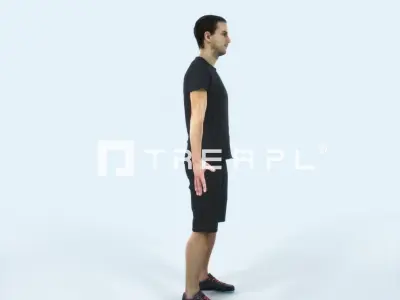 Jest 01B Animated Rigged Summer Casual Man Low-poly 3D model