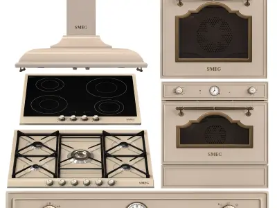 Smeg Cortina 3D model
