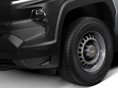 Chevrolet Silverado EV WT 2024 3D model