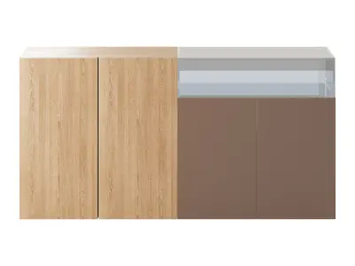 36e8 Glass Sideboard 3D model