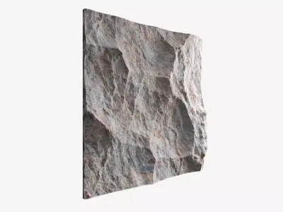 485-RockPanel rock texture 3D model