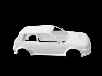 Toyota Corolla GT custom  3D print model
