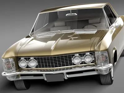 Buick Riviera 1962-1964 3D model