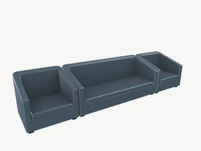 Sofa Set 3D model