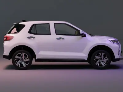 Toyota Raize  with interior  3D model