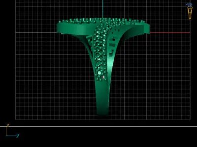 Women Ring STL Womens Ring 3d models 3D print model 3D print model 4
