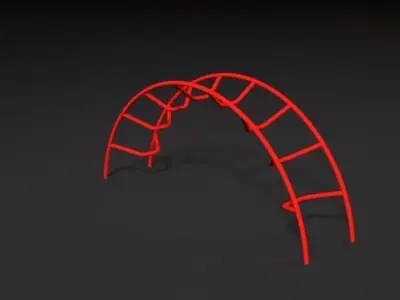 Sports complex 14 3D model