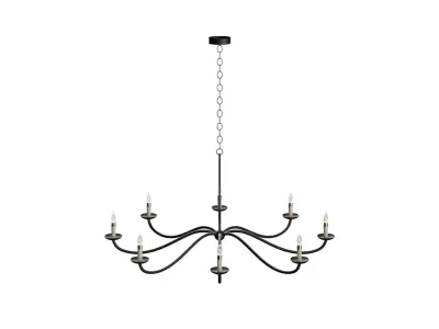 Goth Chandelier 3D model