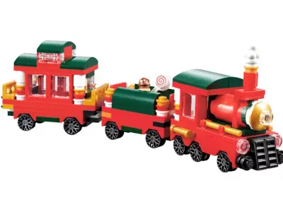 TwindBricks3D - 40138 Christmas Train 3D print model