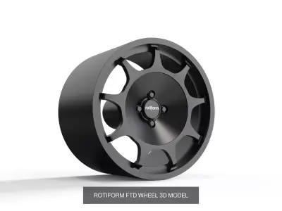 best seller rotiform wheels 3D Model Pack