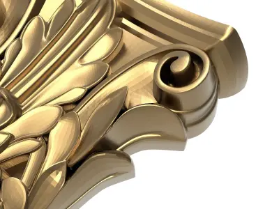  decorative pattern ready for 3D printing 3D model 151
