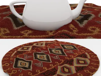 Rugs No 840 Low-poly 3D model